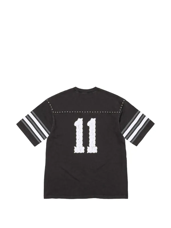 Supreme Studded Football T-shirt | Black | FARFETCH