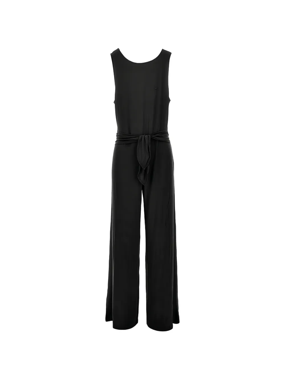Emporio Armani Tuta intera con cintura - Nero