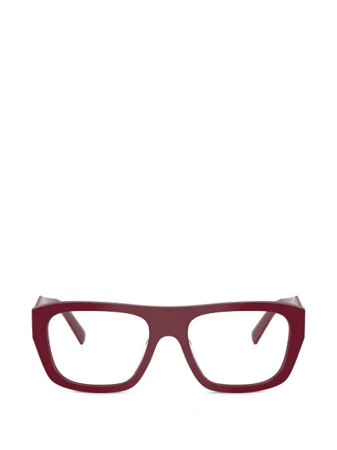 Prada Eyewear Brille mit geometrischem Gestell