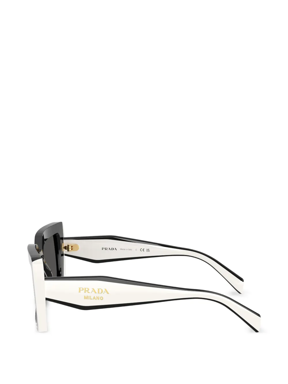  Prada Eyewear Square-frame Sunglasses - White 