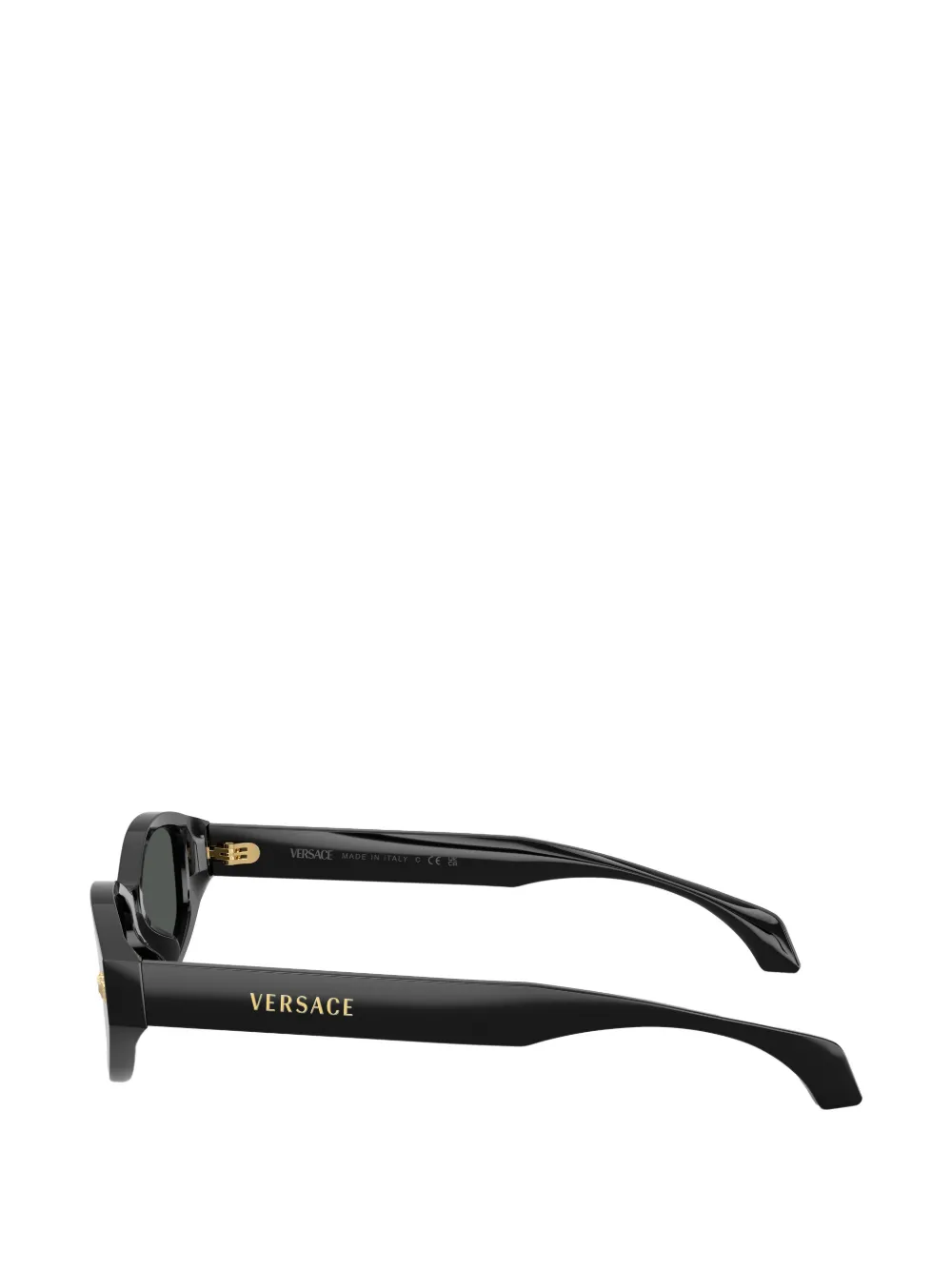 Versace Eyewear Medusa zonnebril met geometrisch montuur Zwart