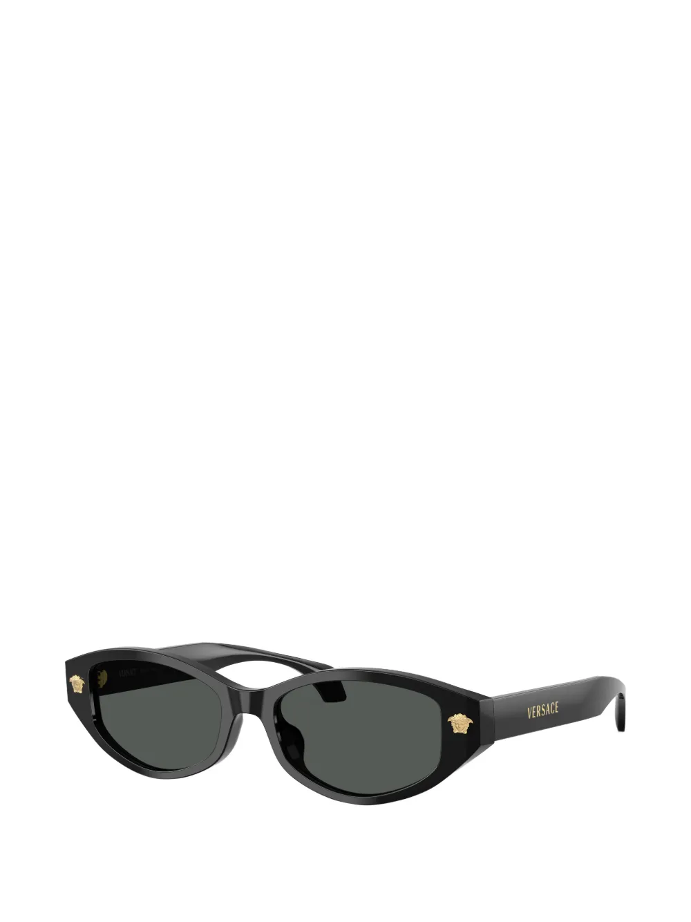 Versace Eyewear Medusa zonnebril met geometrisch montuur Zwart