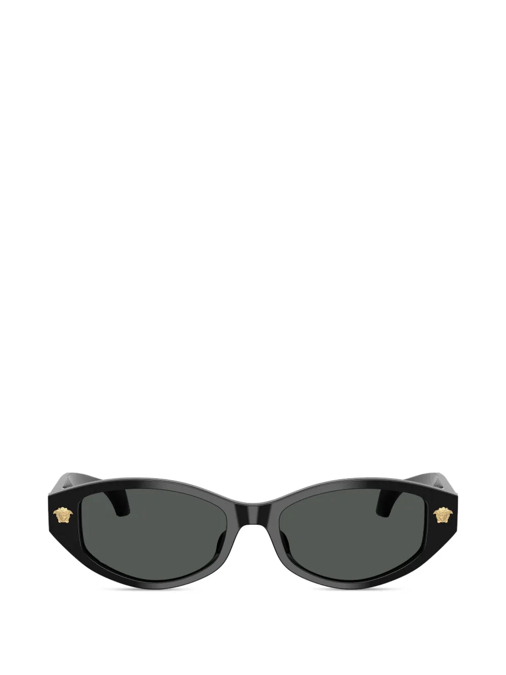 Versace Eyewear medusa geometric sunglasses - Nero