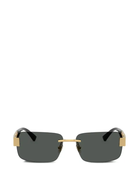Versace Eyewear rectangle metal sunglasses