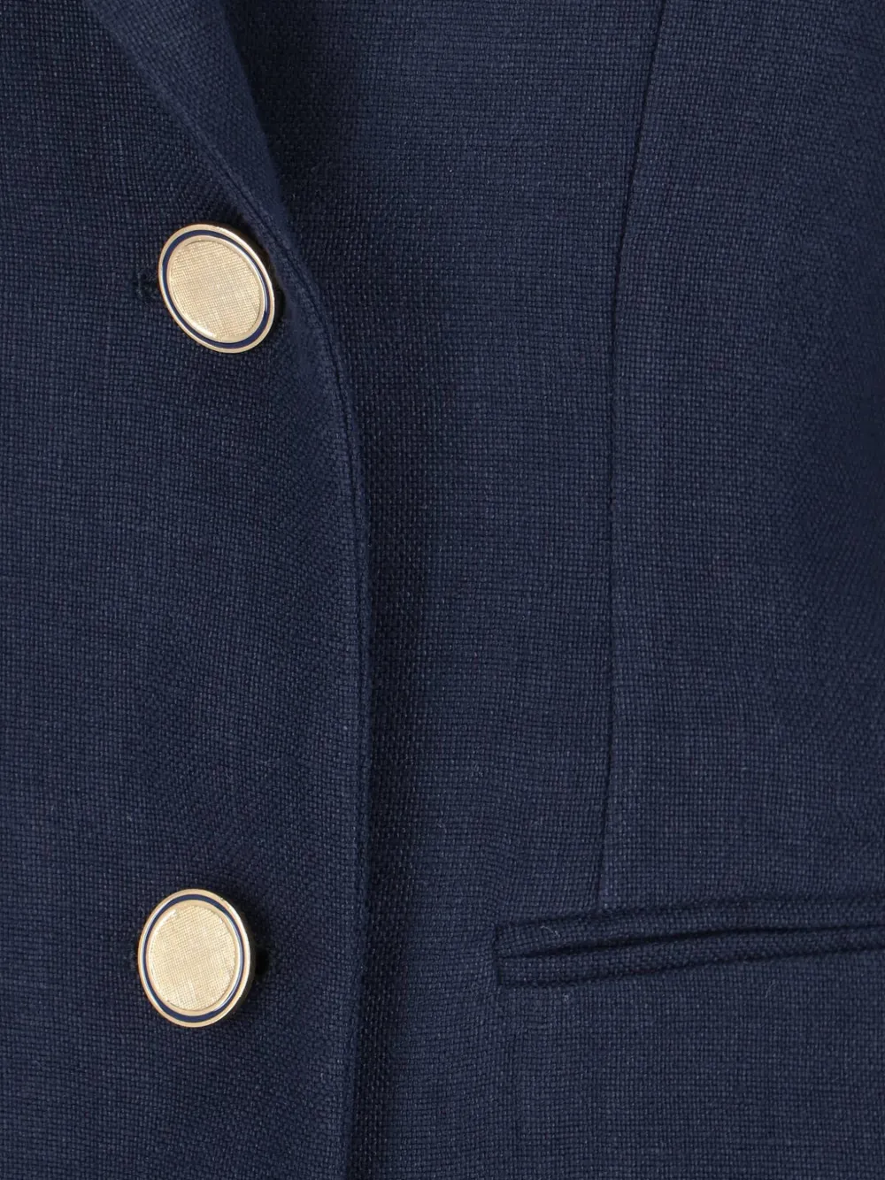  Lardini Double-breasted Button Blazer - Blue 