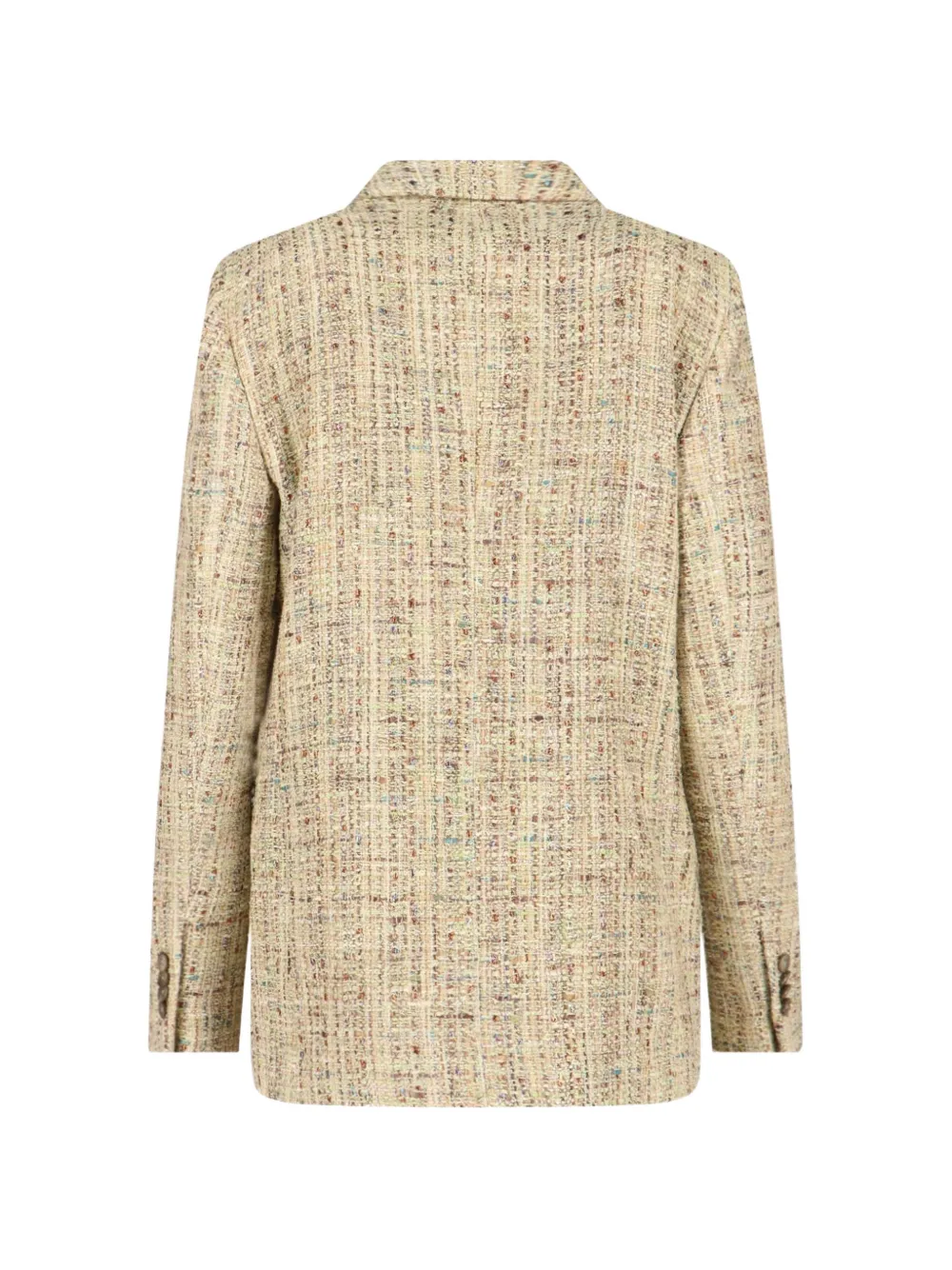  Lardini Double-breasted Textured Blazer - Neutrals 