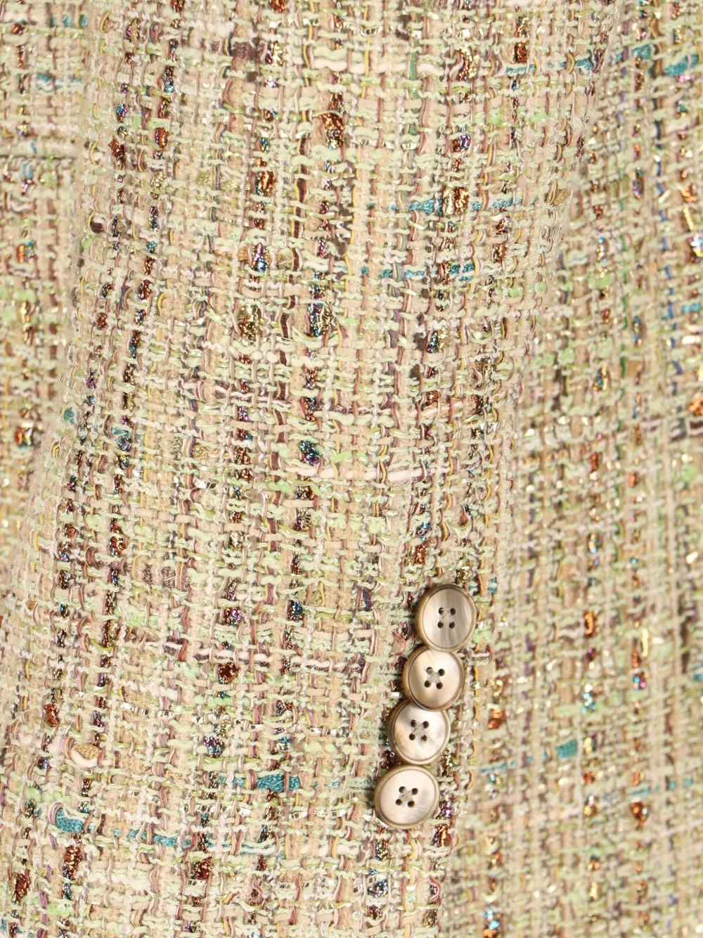 Lardini Double-breasted Textured Blazer - Neutrals 