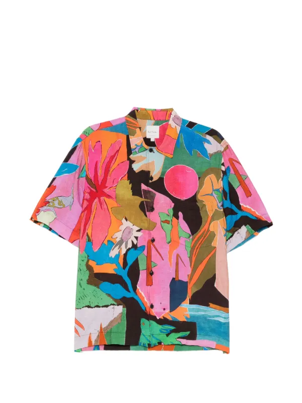 Paul Smith Floral Shirt | Pink | FARFETCH