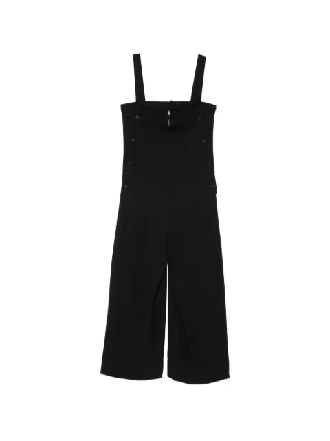 Isabel Benenato button zip jumpsuit