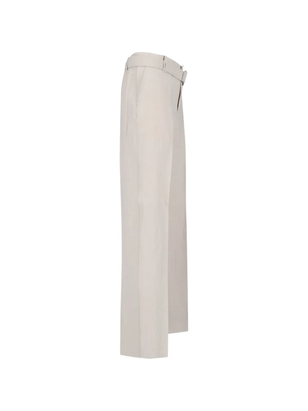 Lardini Broek met ceintuur Beige