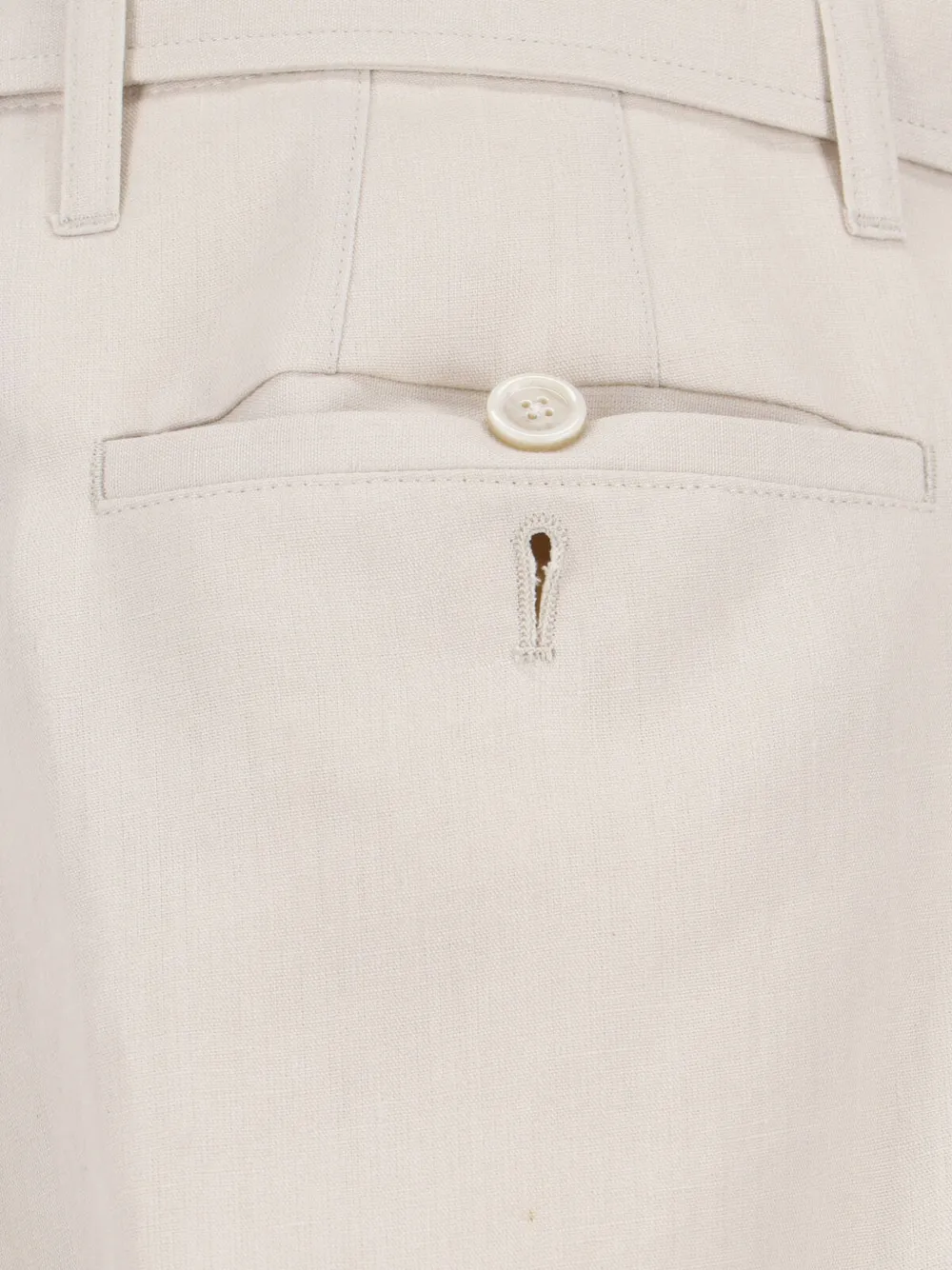 Lardini Broek met ceintuur Beige