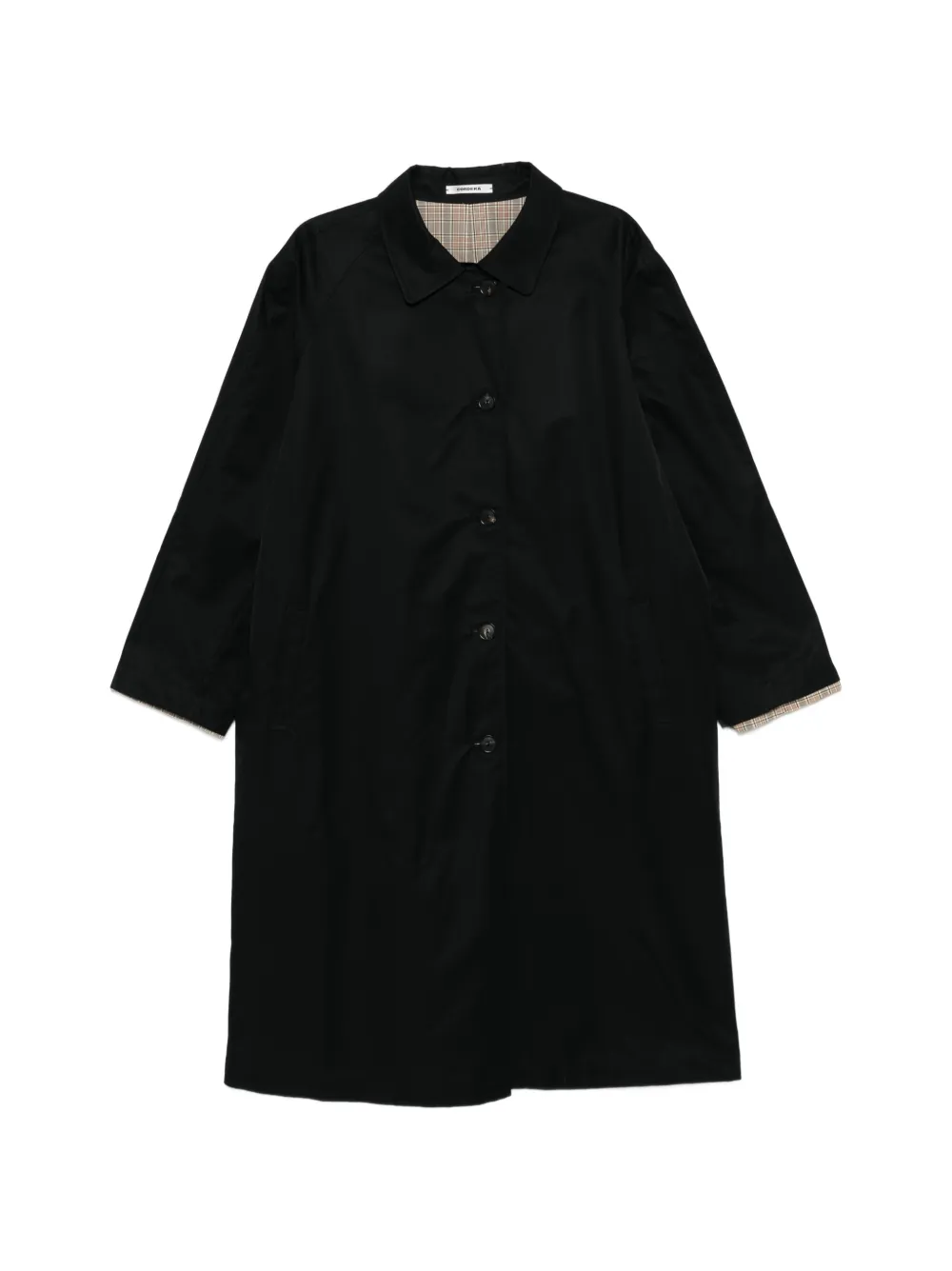 Cordera reversible trench coat - Nero