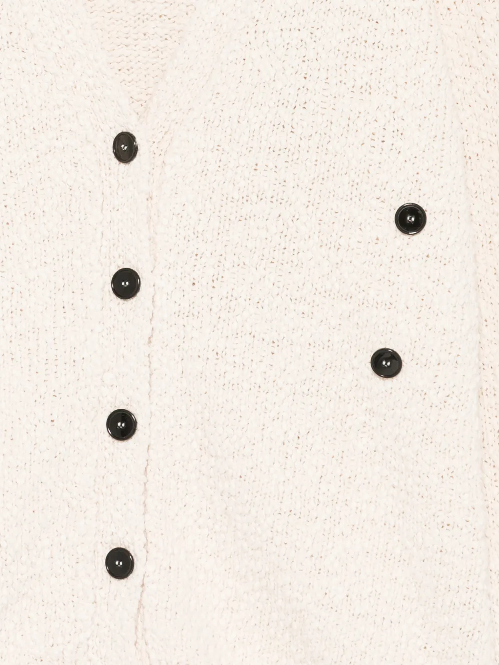  Barena Felicita Nodo V-neck Button Cardigan - Neutrals 