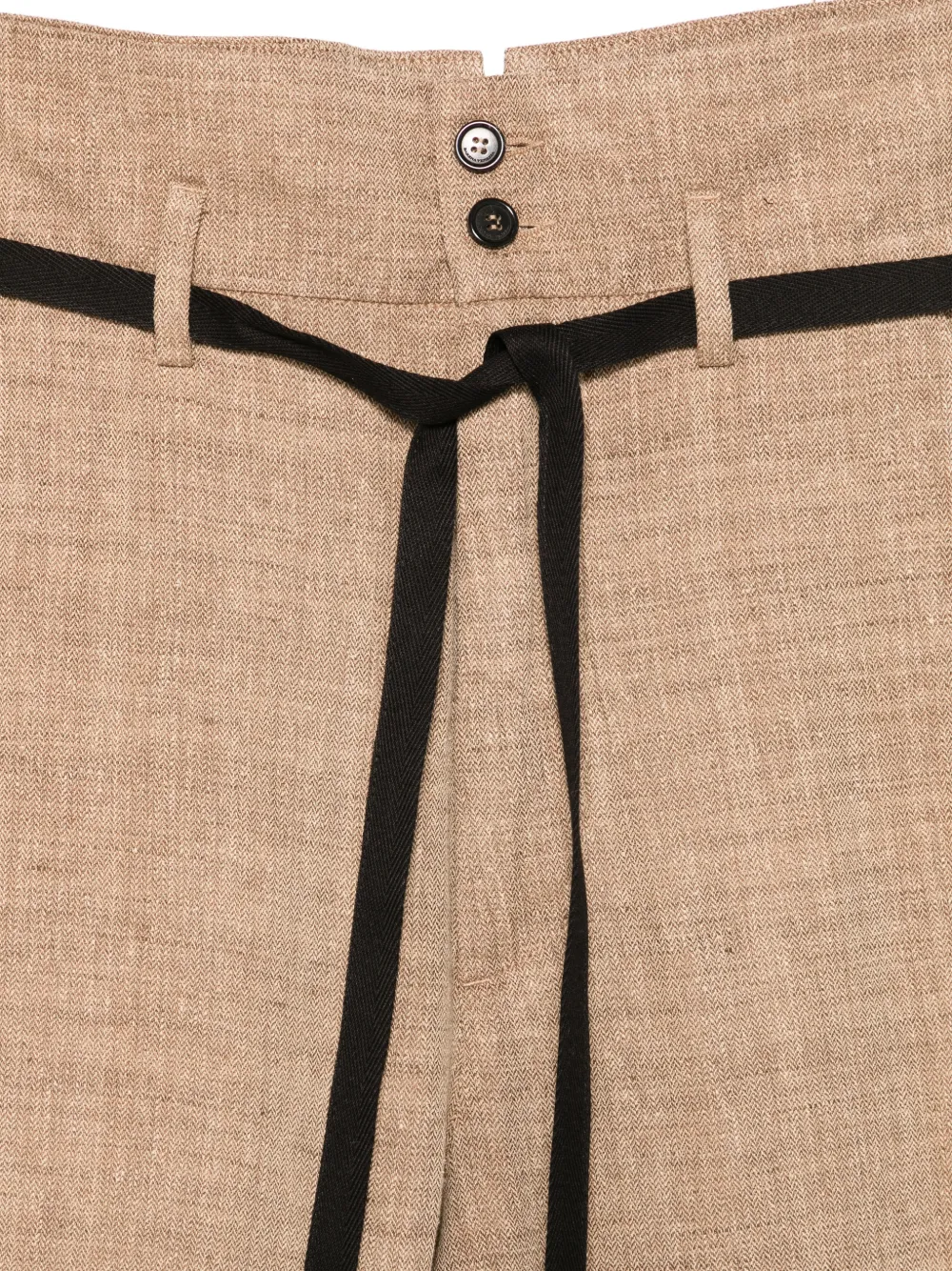  Barena Candiano Mozza Drawstring Trousers - Neutrals 