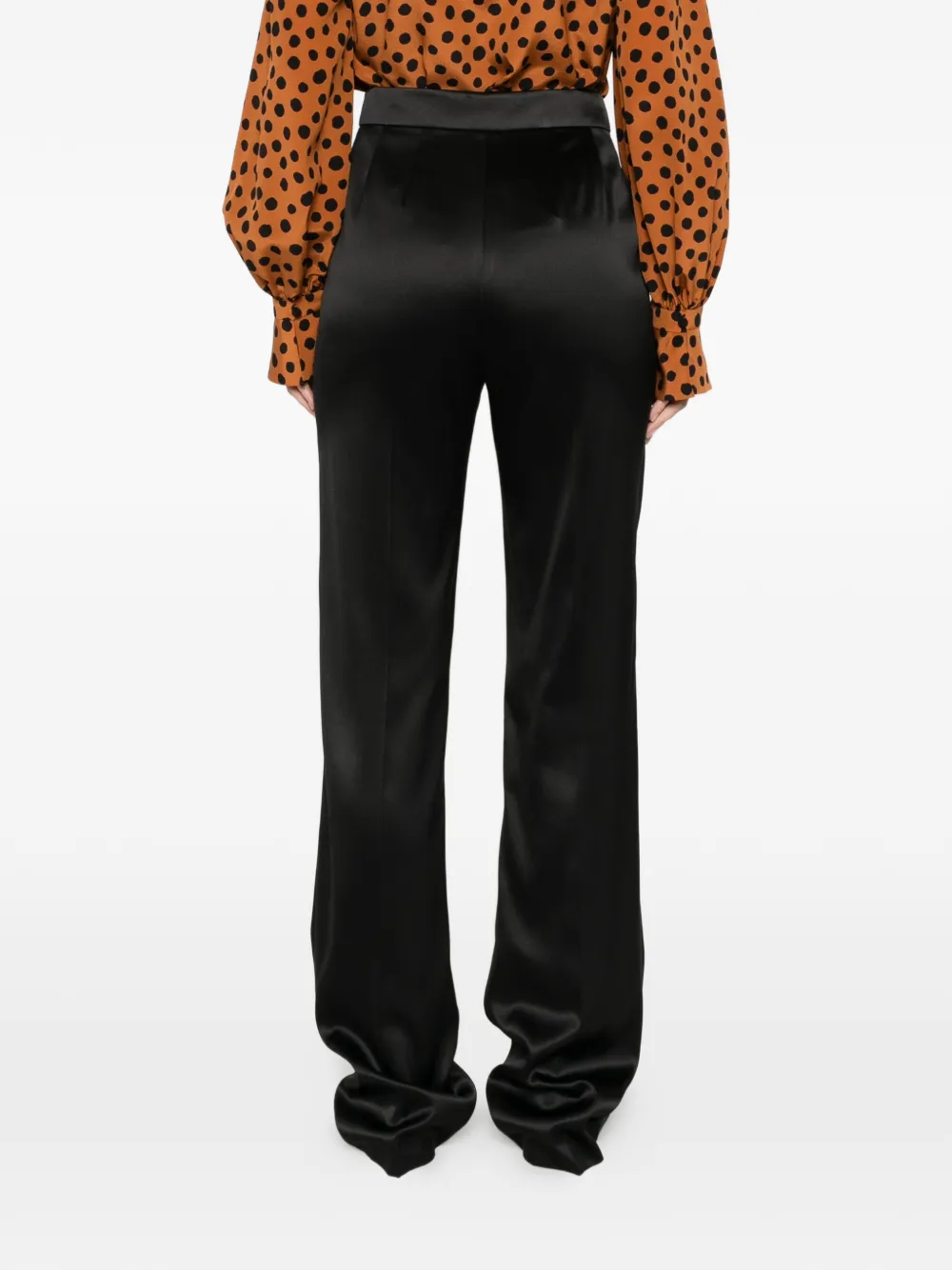 Valentino Garavani Straight broek Zwart
