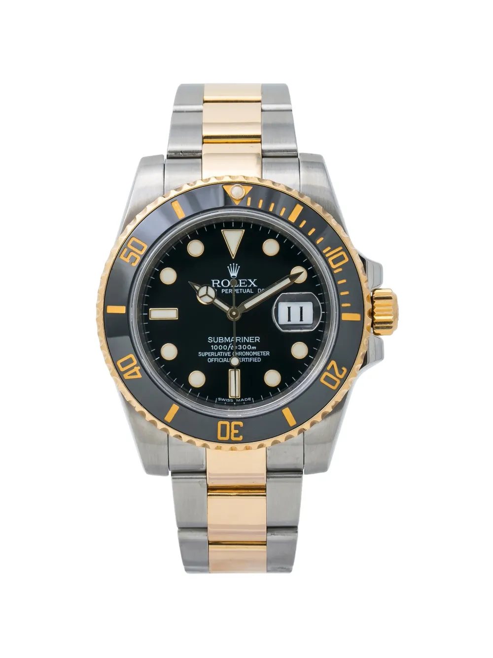 Rolex Submariner date 40mm watch - Nero