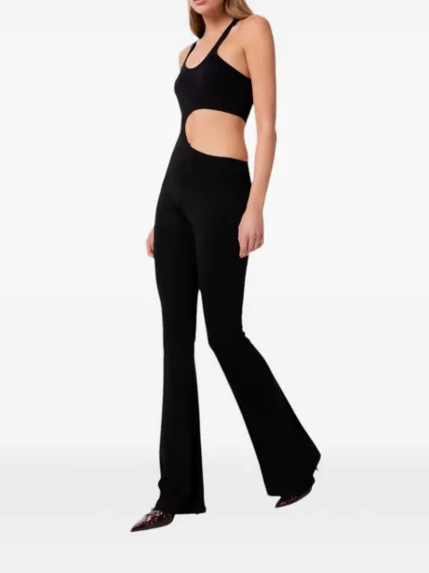 Gaelle cut-out flared jumpsuit