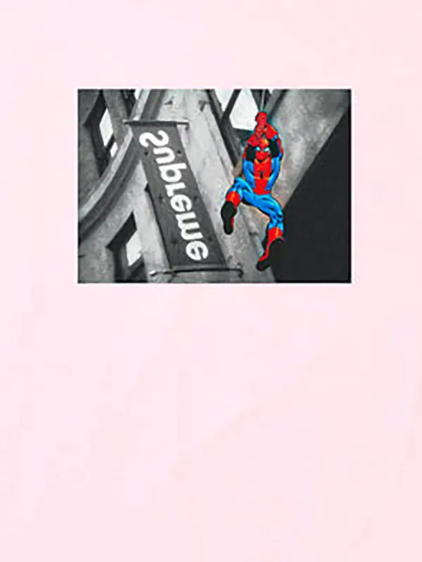 Supreme Spider-Man T-shirt | Pink | FARFETCH