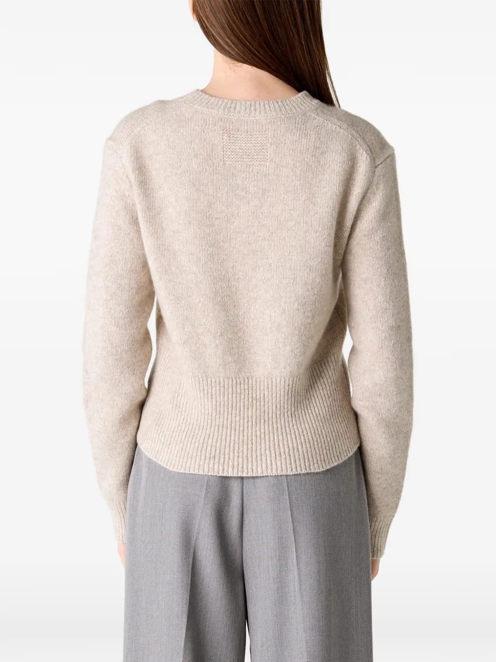  Guest In Residence Crew Knitted Top - Neutrals 