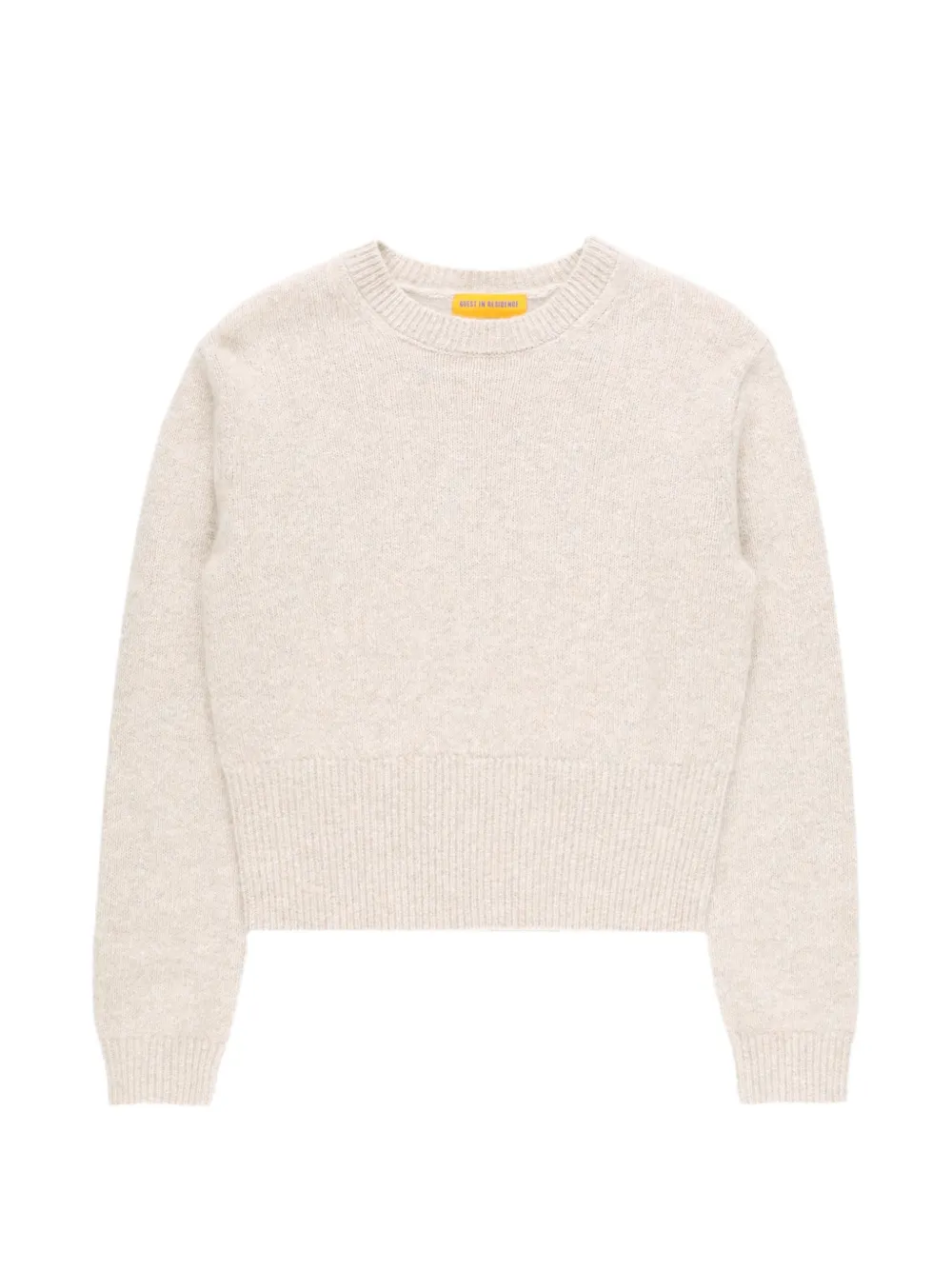 Guest In Residence crew knitted top - Toni neutri