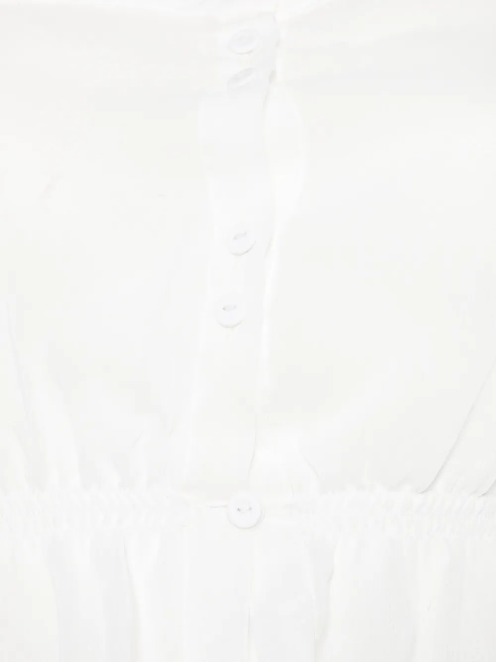 Isabel Benenato Off-shoulder blouse Wit