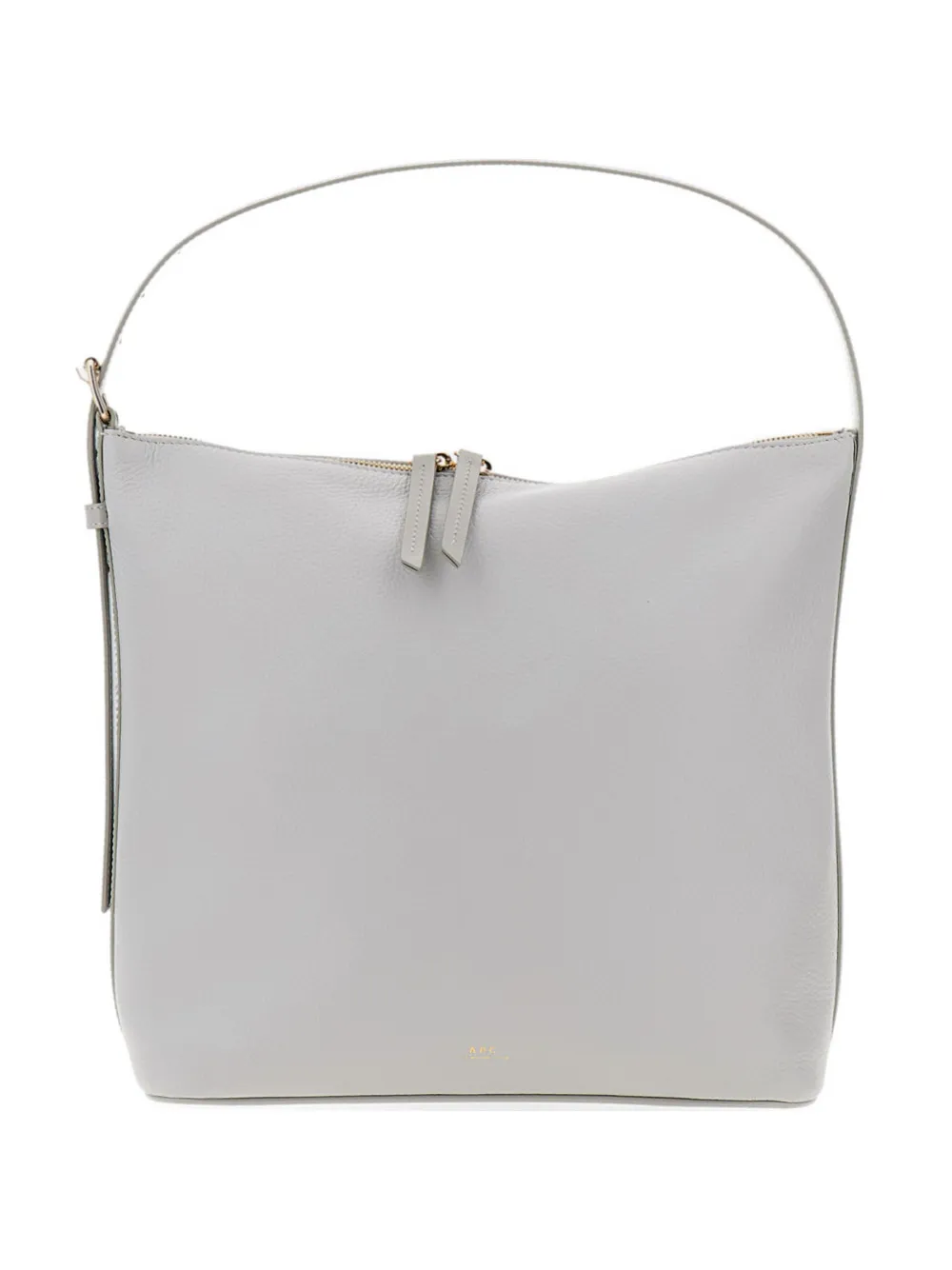 A.P.C. leather shoulder bag - Grigio