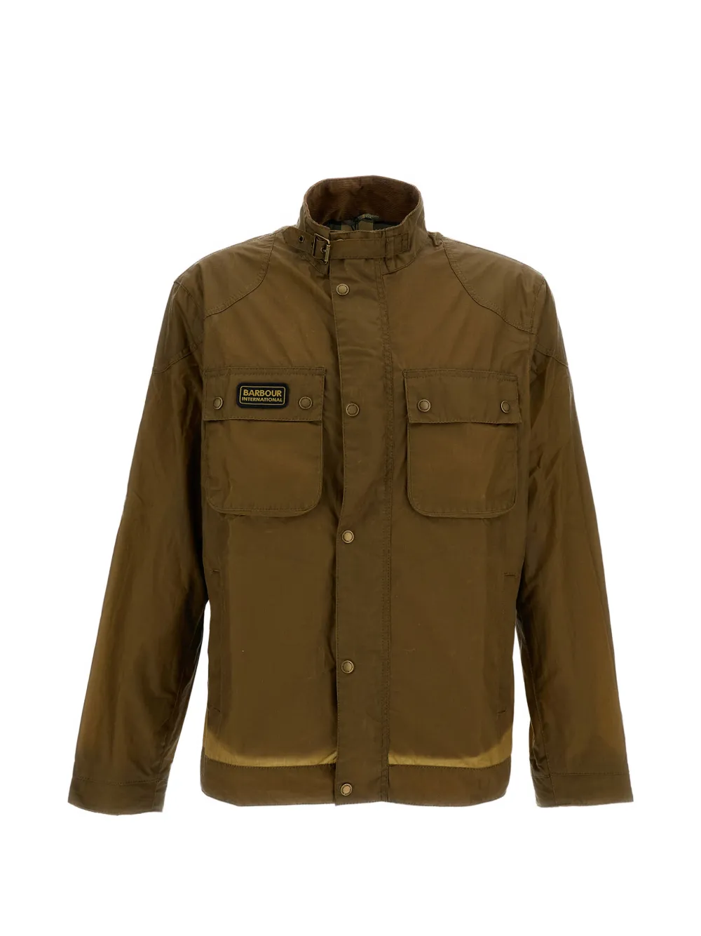 Barbour International Merton logo-patch jacket - Toni neutri