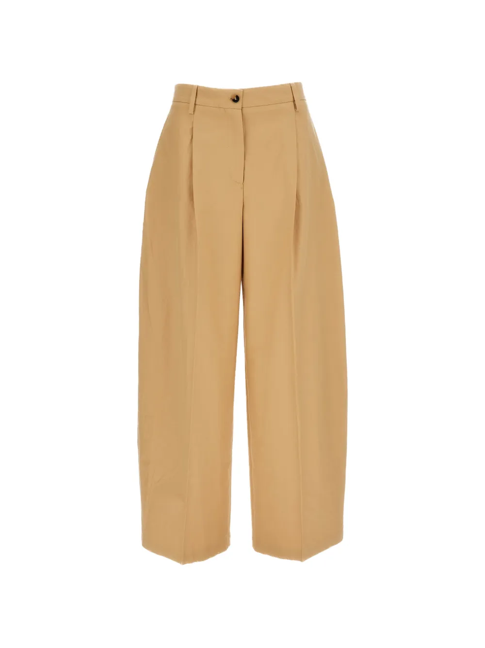 Alberto Biani pleated wide-leg trousers - Toni neutri