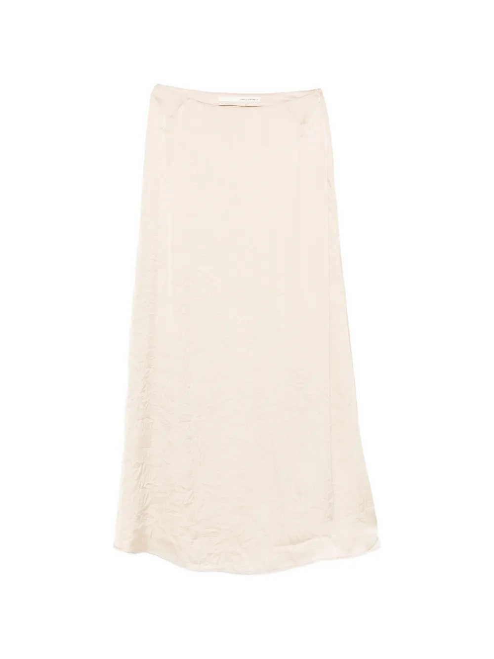 Isabel Benenato wrinkled maxi skirt - Toni neutri