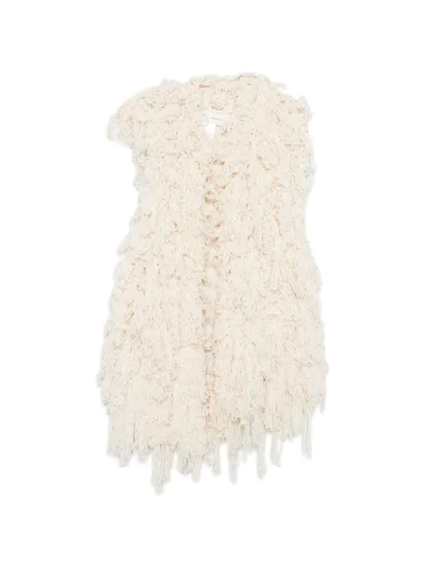 Isabel Benenato fringed gilet