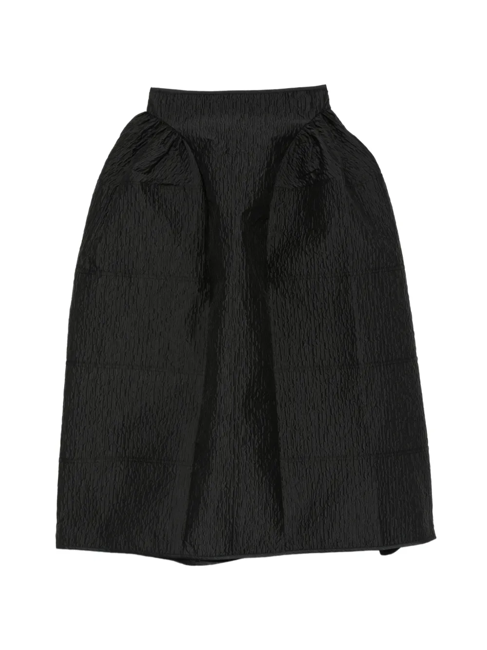 Cecilie Bahnsen gathered skirt - Nero