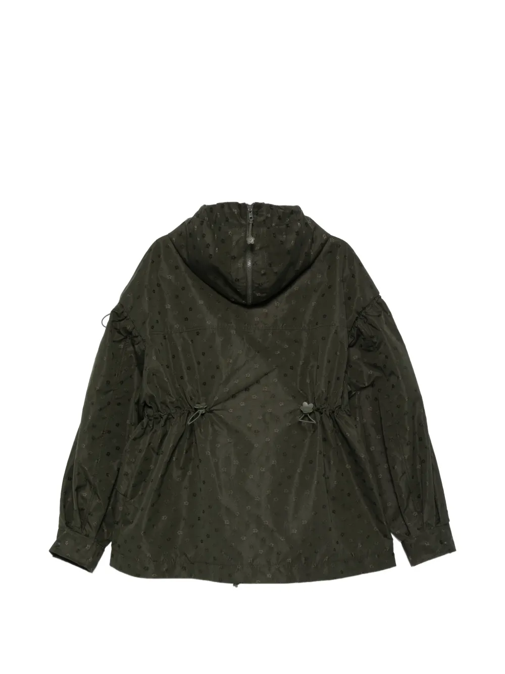  Cecilie Bahnsen Drawstring Floral Jacket - Green 