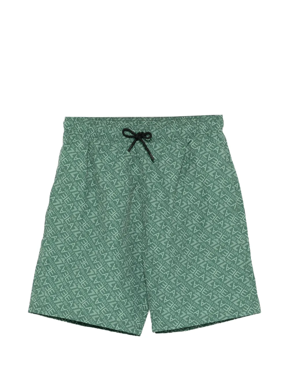 Ea7 Emporio Armani Costume da bagno con logo - Verde