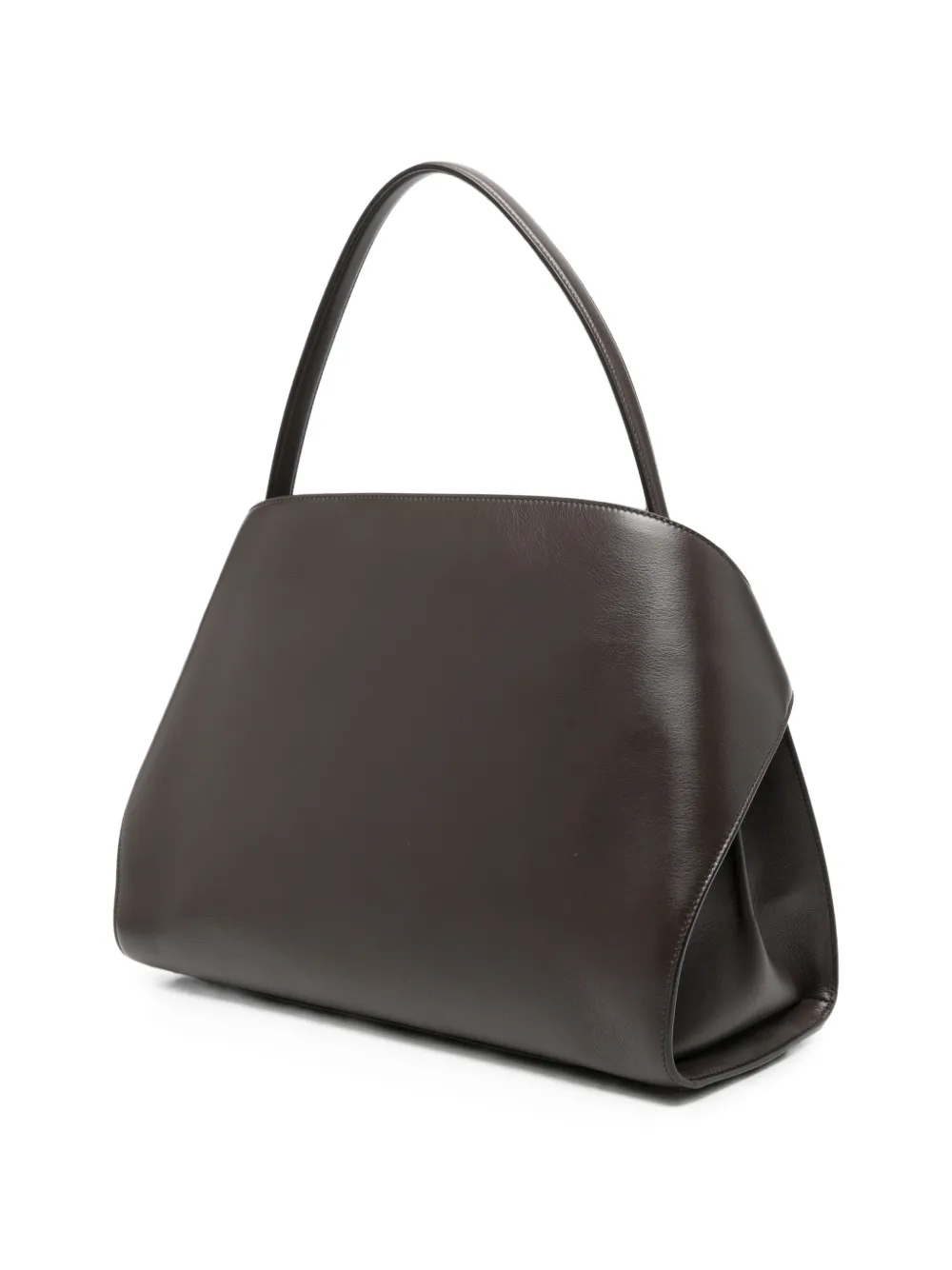 Ferragamo Grote Hug Soft tweekleurige schoudertas Bruin