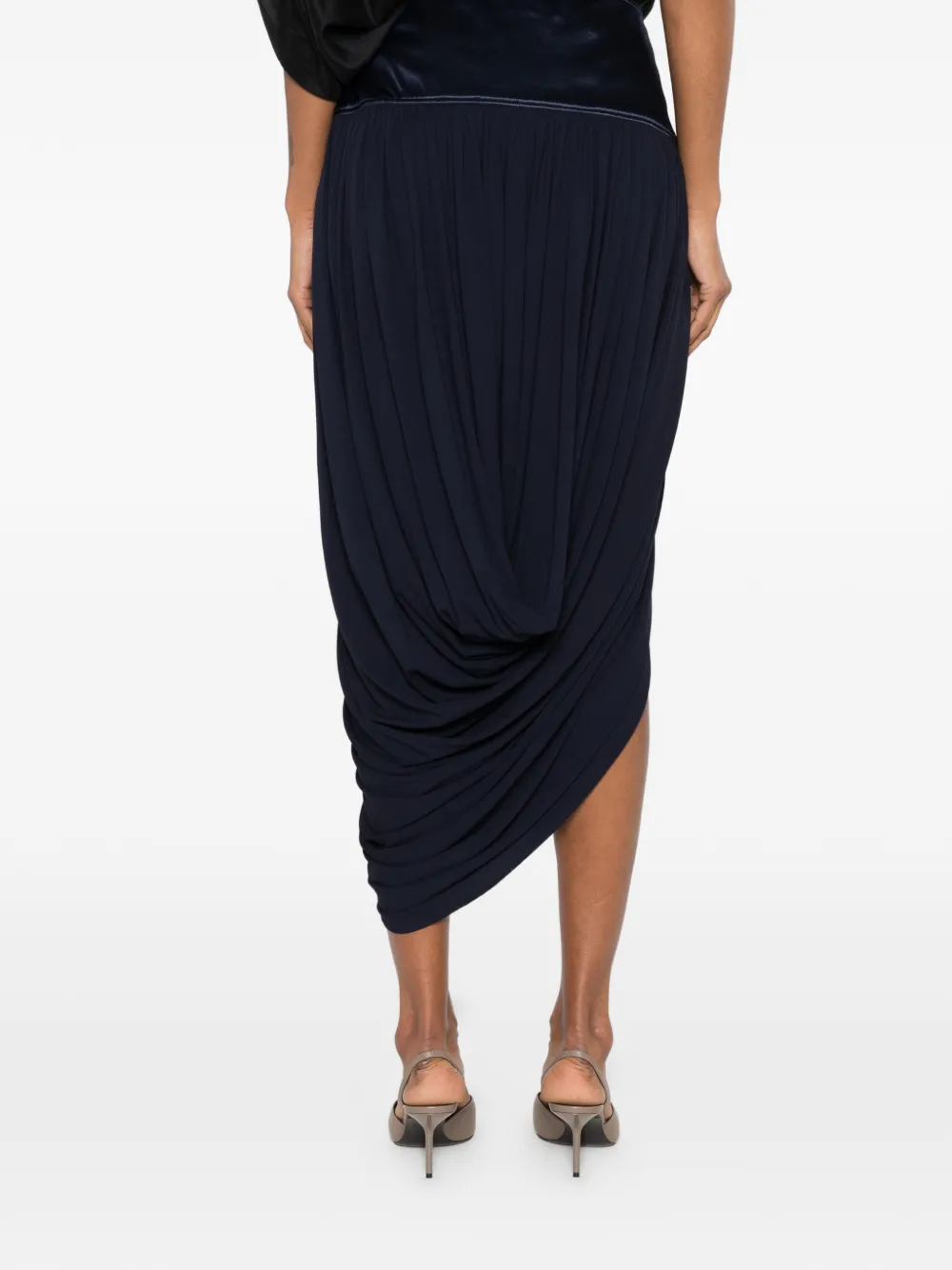 Ferragamo Asymmetrische rok Blauw