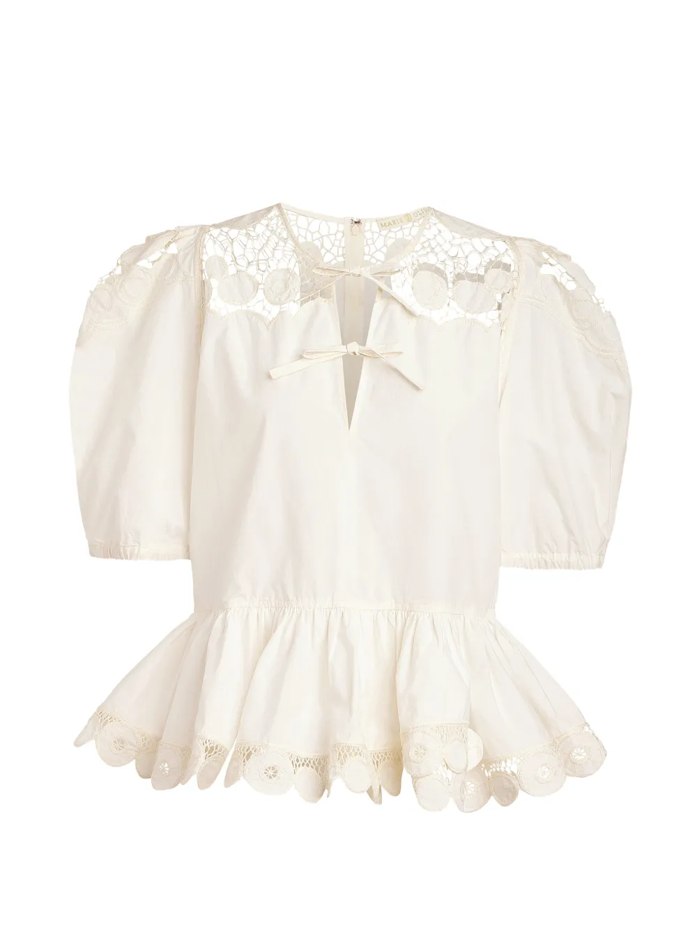 Marie Oliver Top Lucile - Bianco