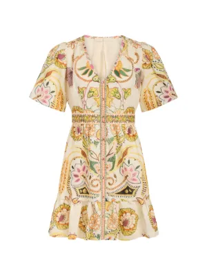 FARM Rio Dream Garden Mini Dress | Pink | FARFETCH FARM Rio Dream Garden Mini Dress | Pink | FARFETCH