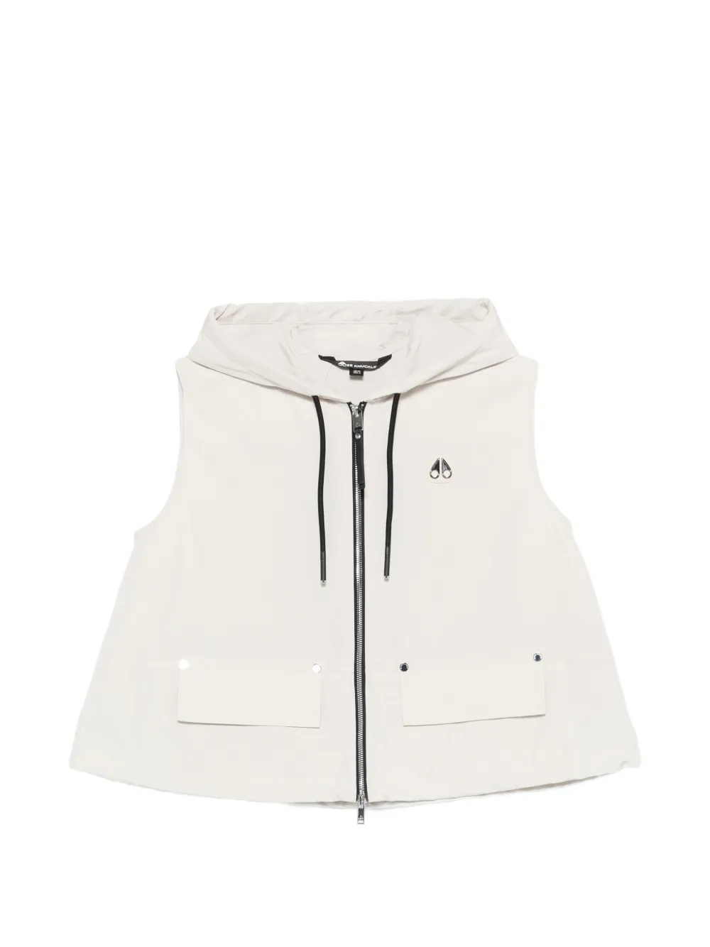 Moose Knuckles hooded front-pocket gilet - Toni neutri