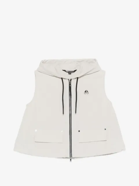 Moose Knuckles hooded front-pocket gilet