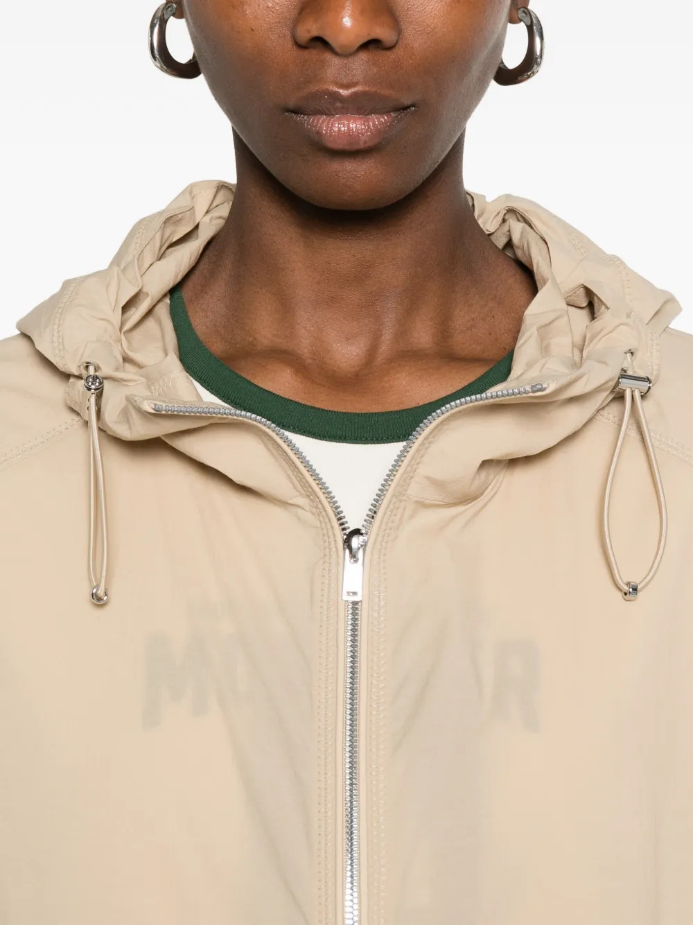 Moose Knuckles Skyline Easy jack met capuchon Beige