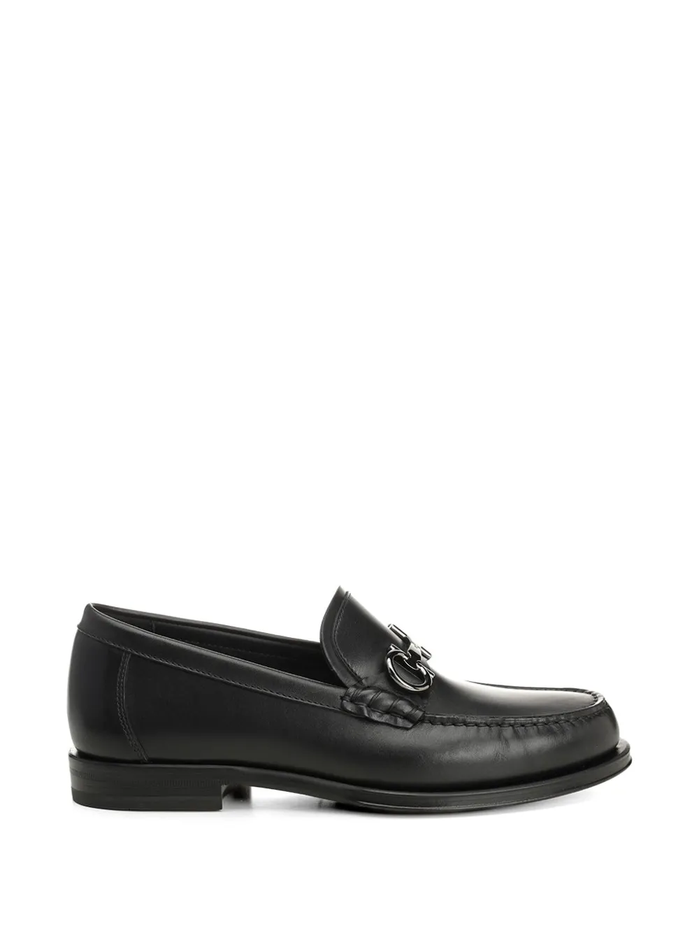 Ferragamo Gancini loafers Zwart