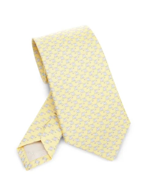 Ferragamo printed tie