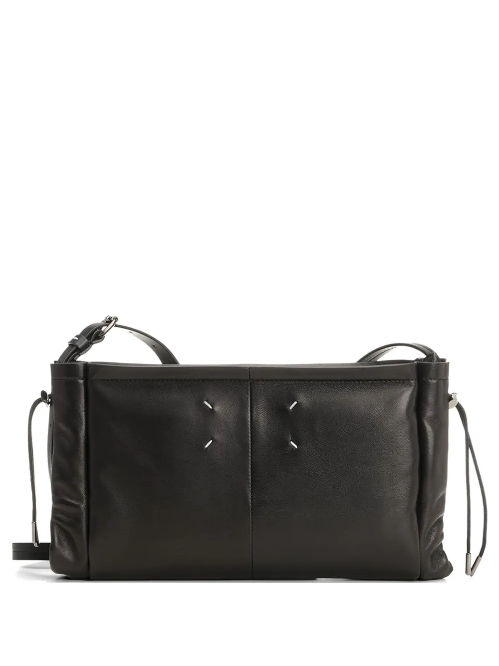 Maison Margiela drawstring stitches shoulder bag - Nero