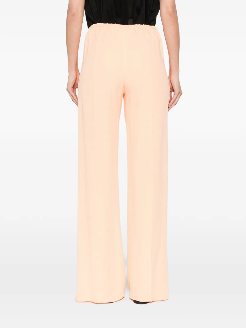Forte Broek met elastische taille Oranje