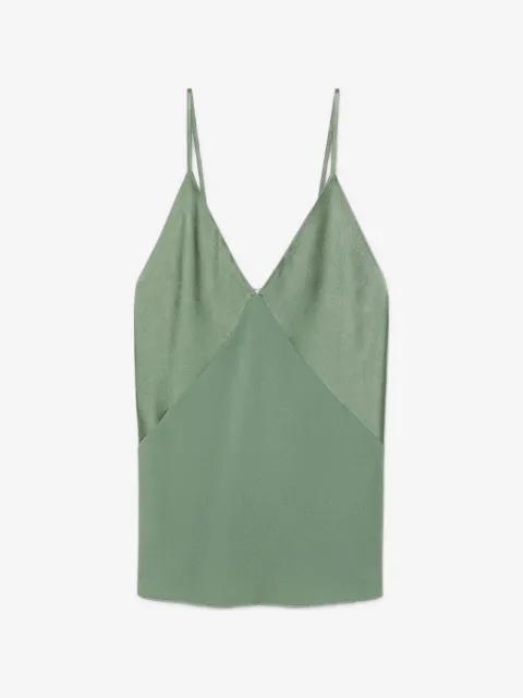 Forte Forte satin V-neck slip top