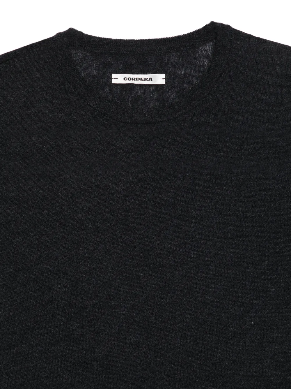  Cordera Camiseta Con Cuello Redondo - Gris 