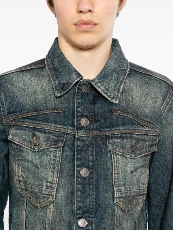 G-Star RAW フラップポケット デニムジャケット | ブルー | FARFETCH JP