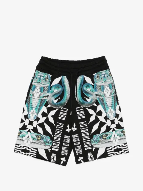 COUNTY OF MILAN snake printed shorts