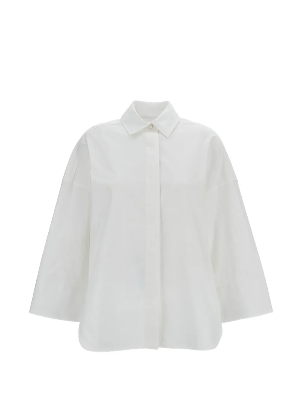Alberto Biani three-quarter-sleeve shirt - Bianco