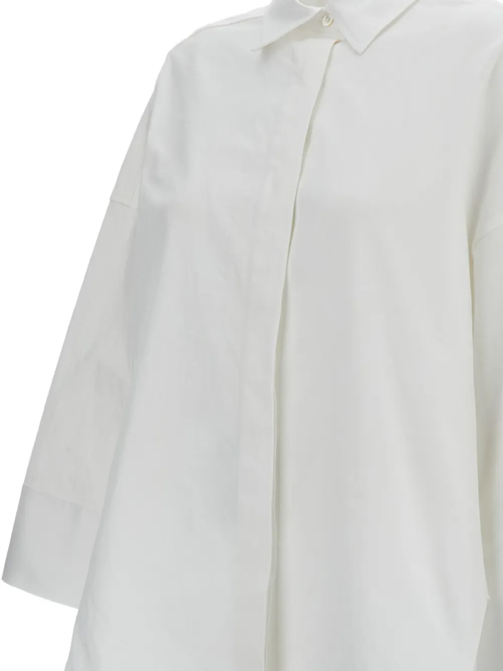  Alberto Biani Three-quarter-sleeve Shirt - White 